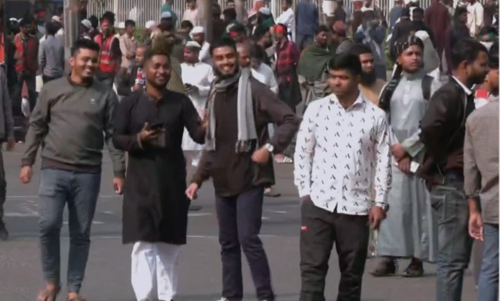 শহীদ হাদির জানাজা: ম...