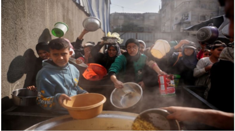 গাজায় আর দুর্ভিক্ষ...